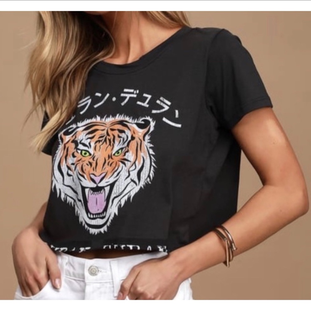 TIGER KING DURAN DURAN Graphic Band Tee Distressed - Picture 6 of 10